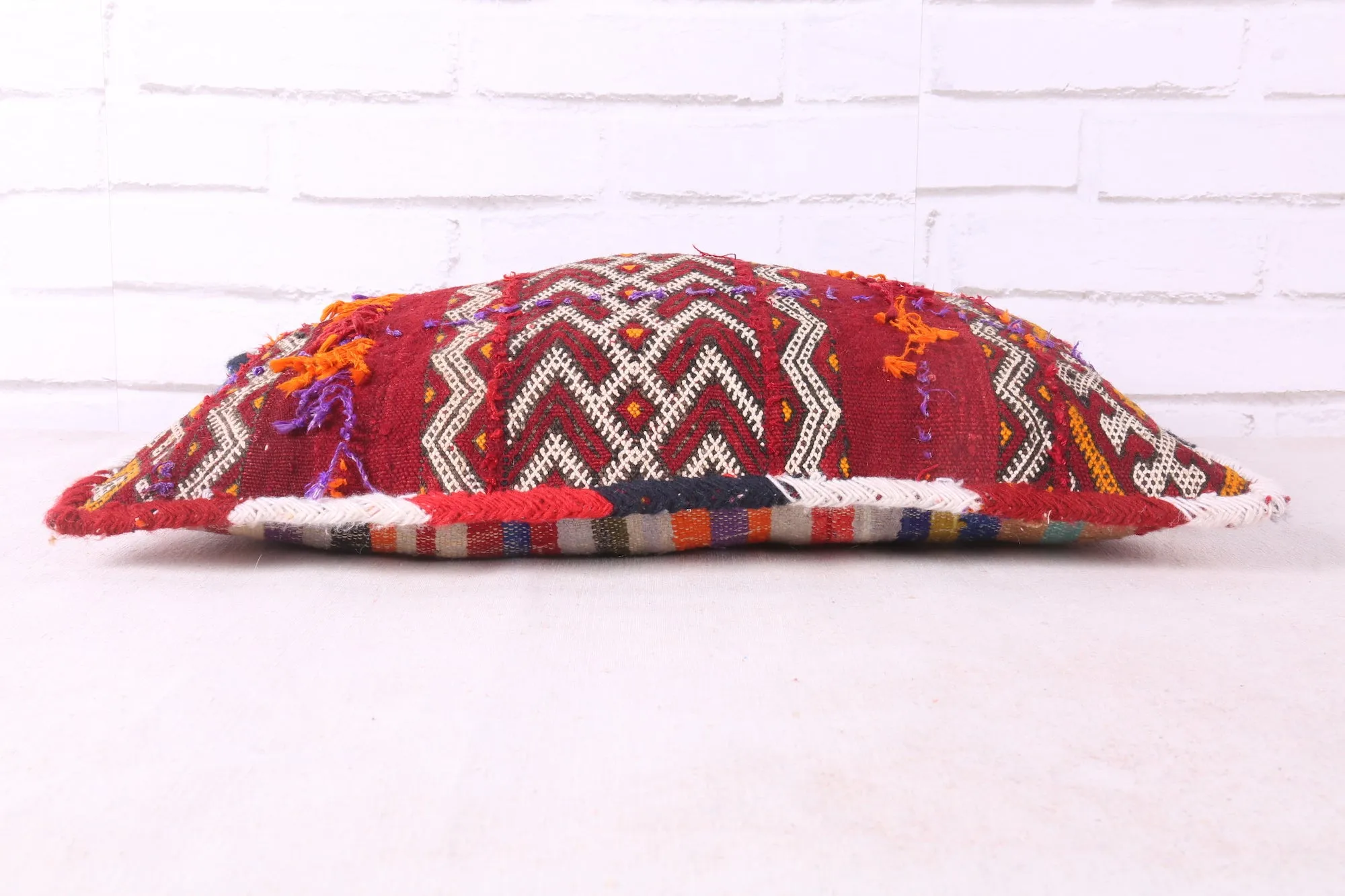 handmade Moroccan pillow 12.9 inches X 20 inches