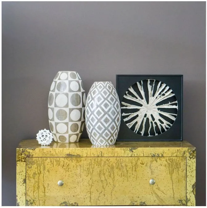 Handmade Vase - Gold Leaf Design Group