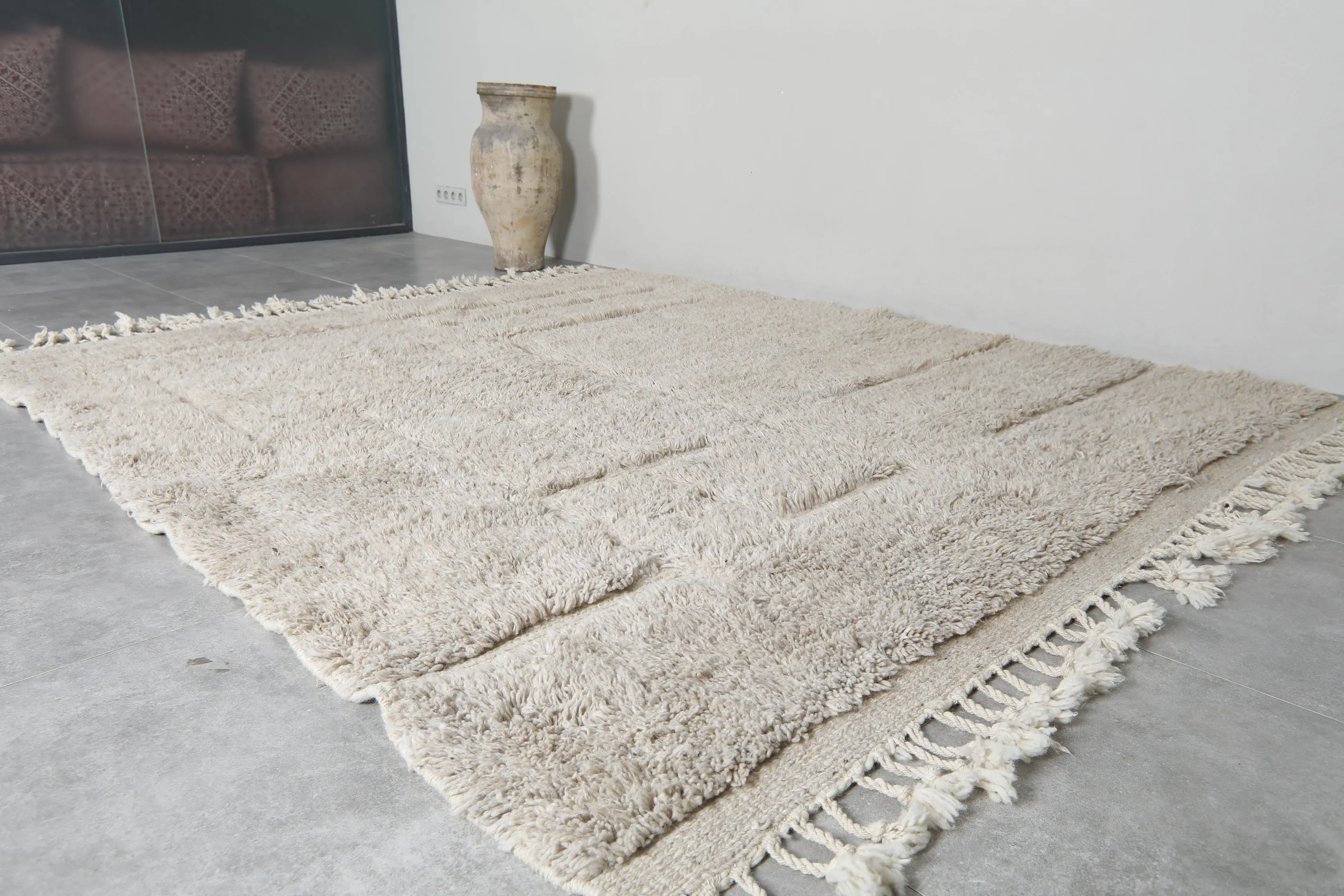 Handwoven Moroccan rug  - Wool rug - Custom rug