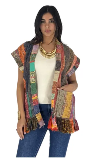Haneen colored 2 vest