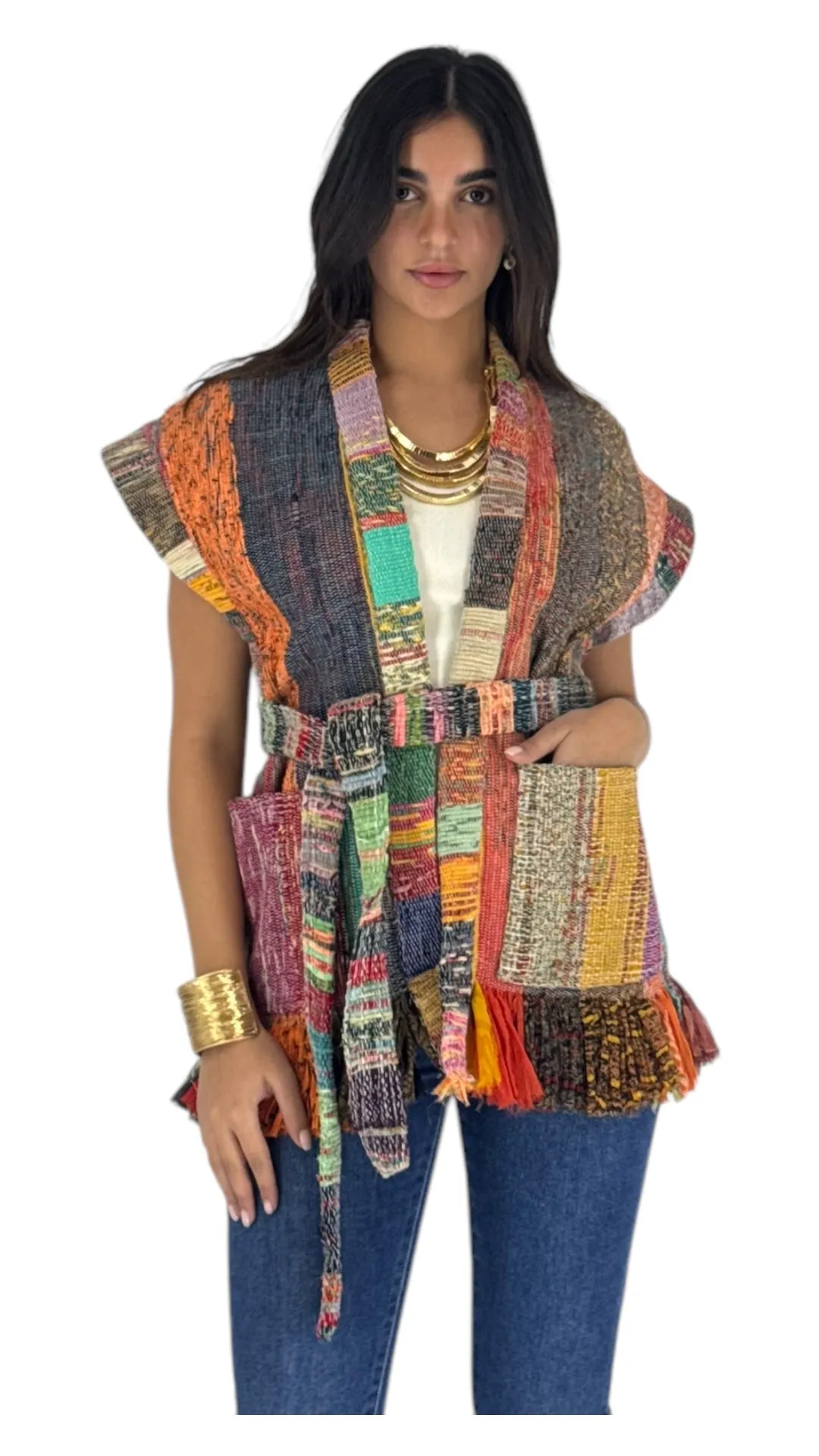 Haneen colored 2 vest