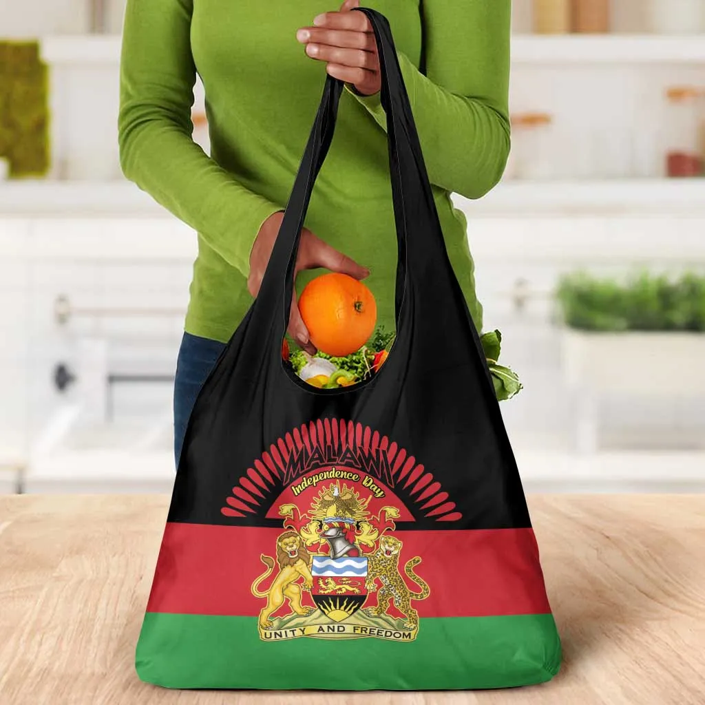 Happy Malawi Independence Day Grocery Bag LT15
