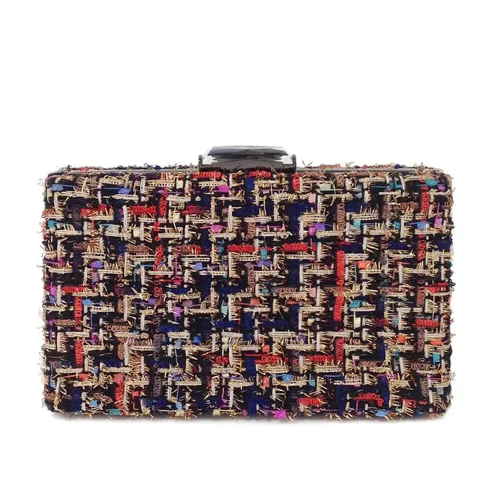 Hard Case Clutch - Black
