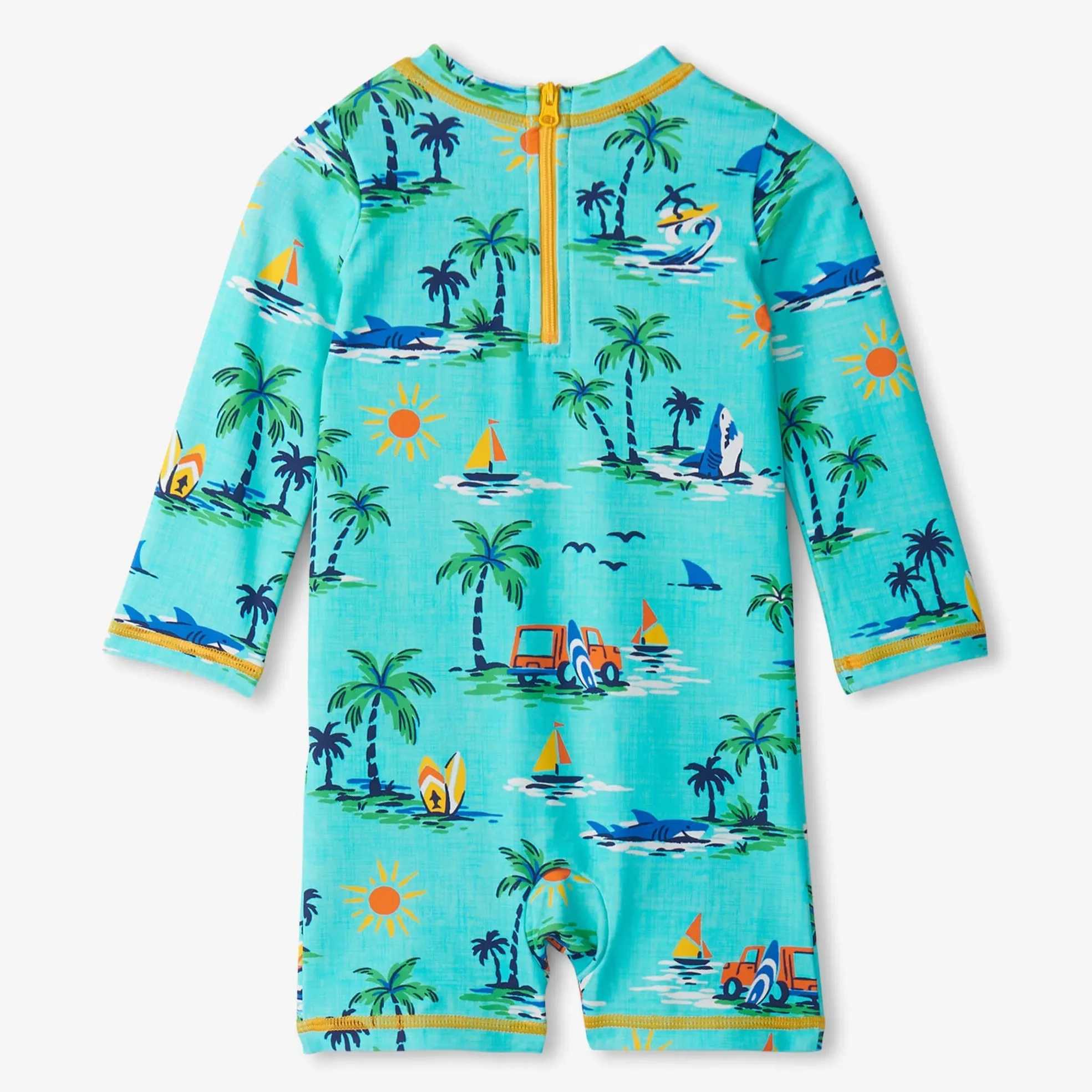 Hatley One-piece Rashguard - Vintage Holiday