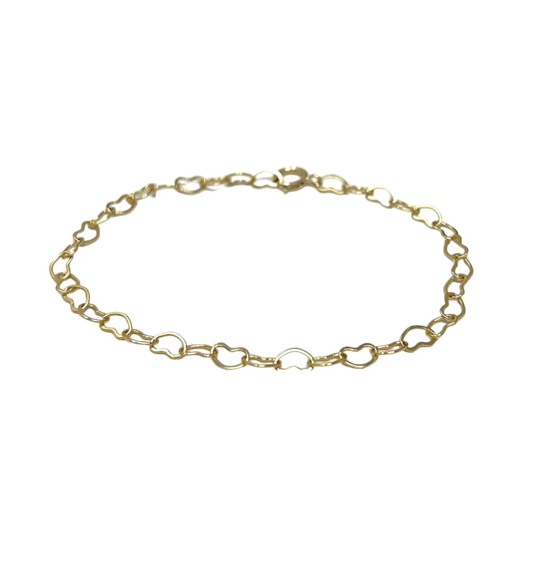 Heart Link Chain Bracelet