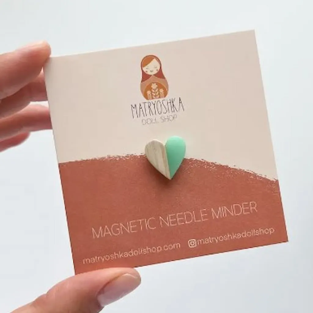Heart Magnetic Needle Minder | Assorted Colors
