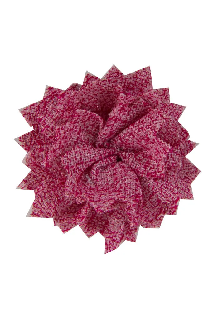 Heather Red Lapel Pin