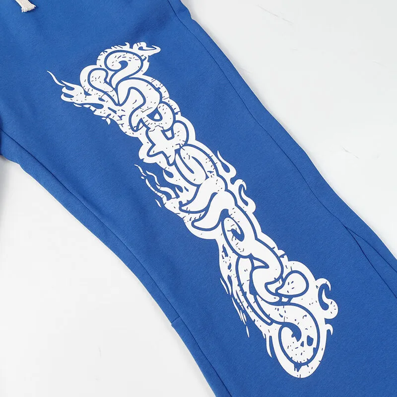Hellstar Studios Vintage Pants Blue