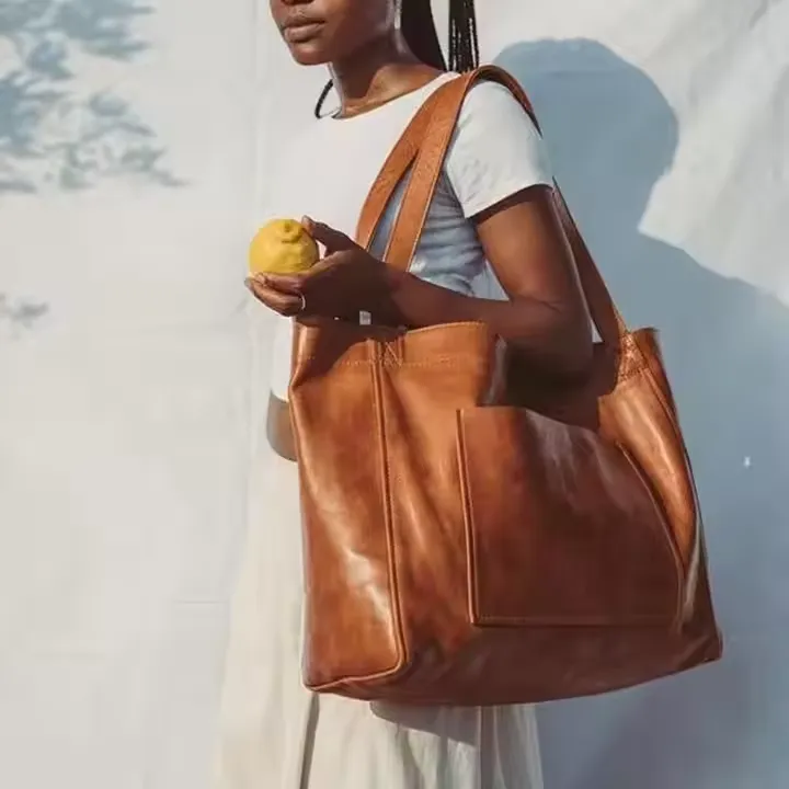 Heritage | Luxe Vintage Leather Shoulder Bag