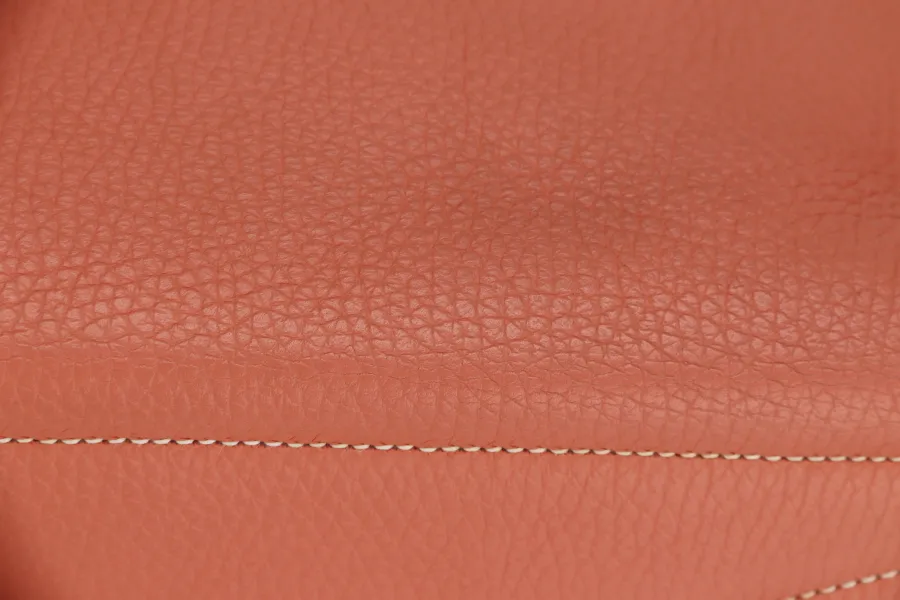 HERMES VICTORIA II 35 (STAMP Q) CREVETTE COLOR CLEMENCE LEATHER SILVER HARDWARE WITH KEYS&LOCK& DUST COVER