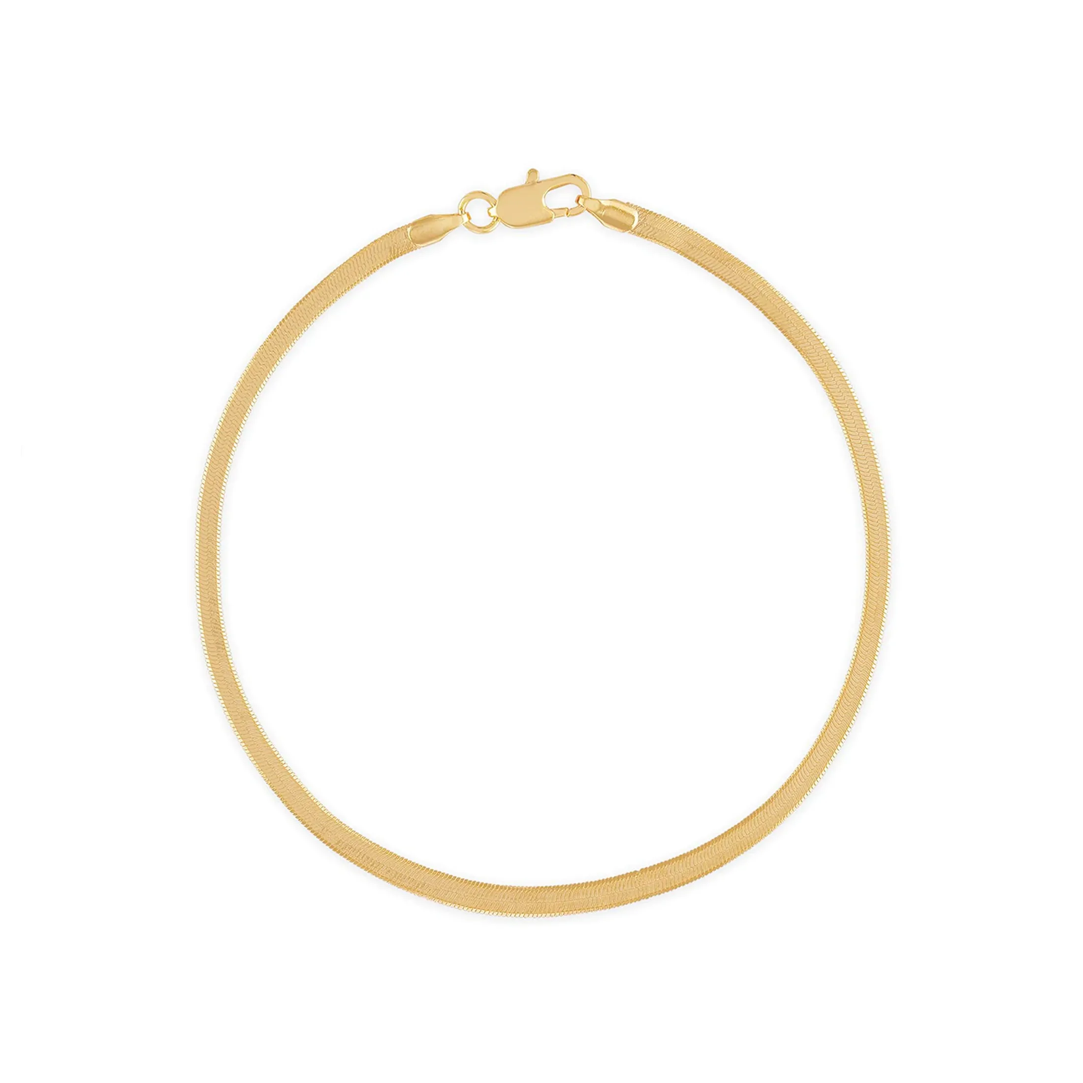 Herringbone Anklet