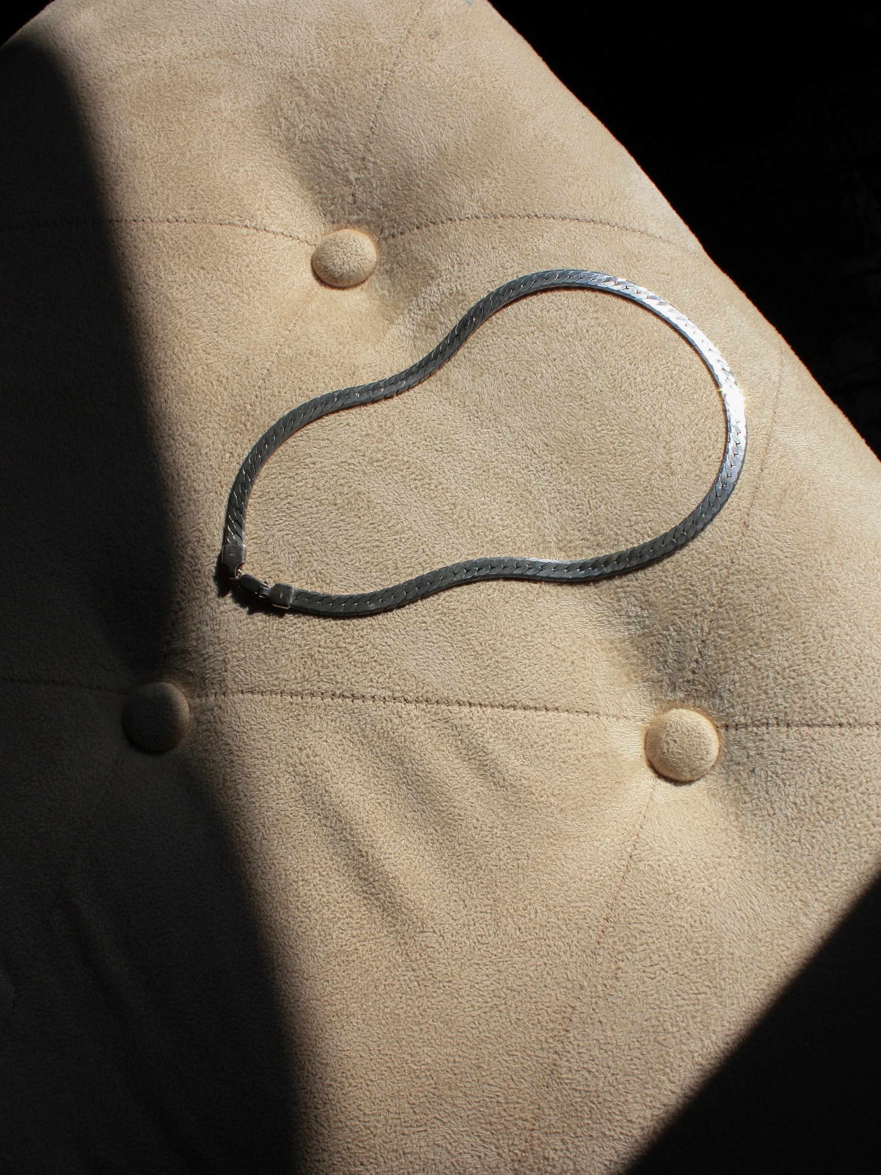 Herringbone Sterling Chain