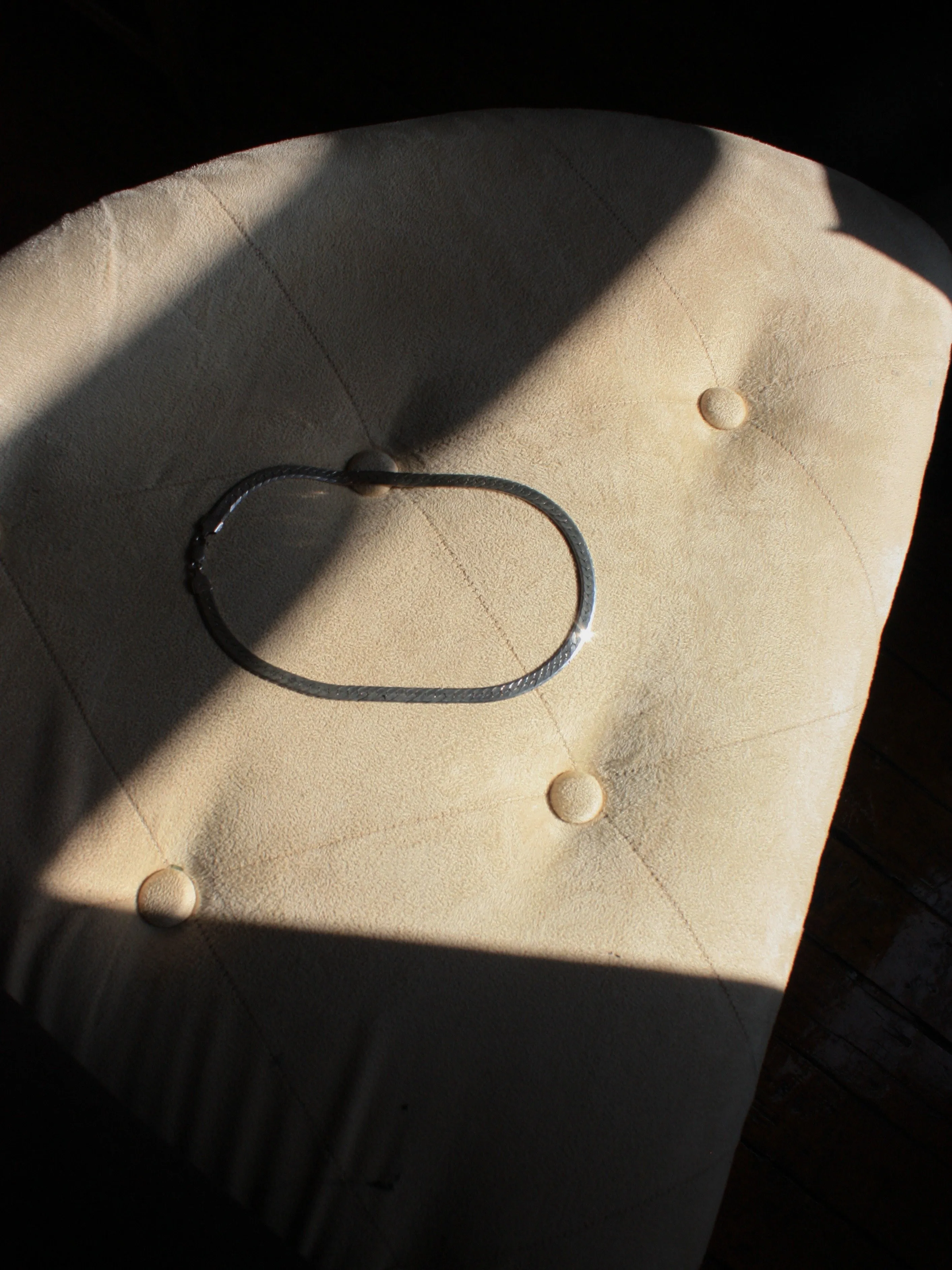 Herringbone Sterling Chain