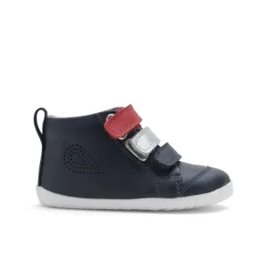 Hi Court Switch - Step Up - Navy (Red   Silver Metallic)