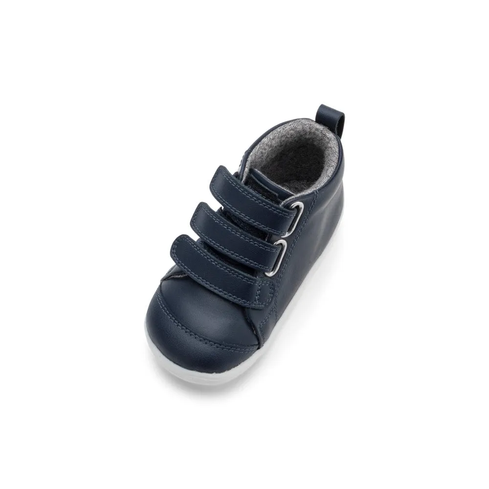 Hi Court Switch - Step Up - Navy (Red   Silver Metallic)