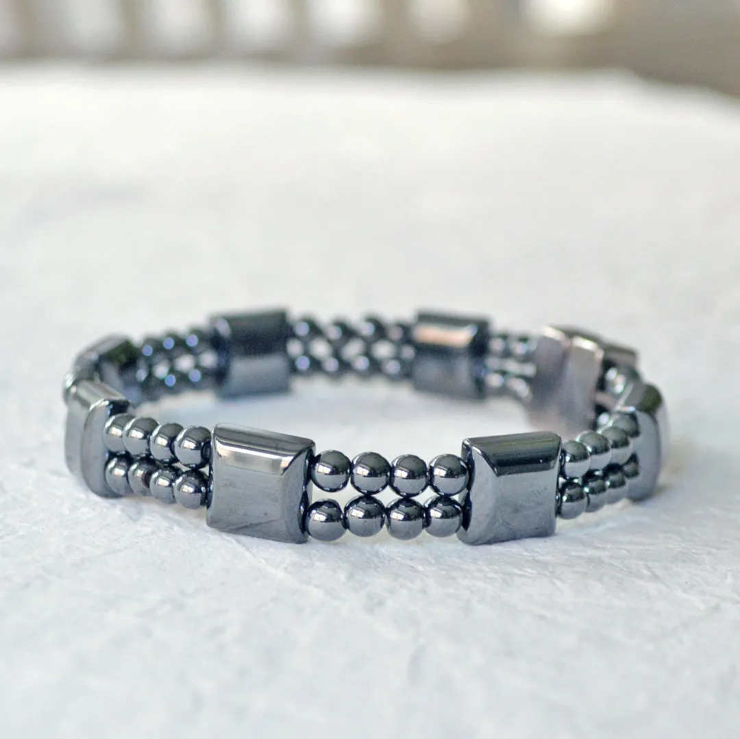High Power Magnetic Double Strand Bracelet