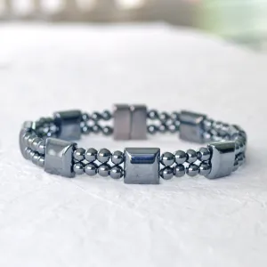 High Power Magnetic Double Strand Bracelet
