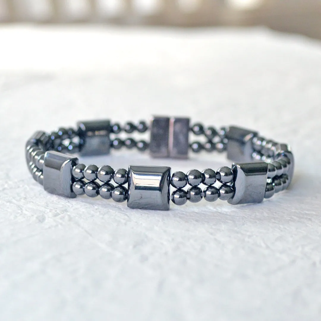 High Power Magnetic Double Strand Bracelet
