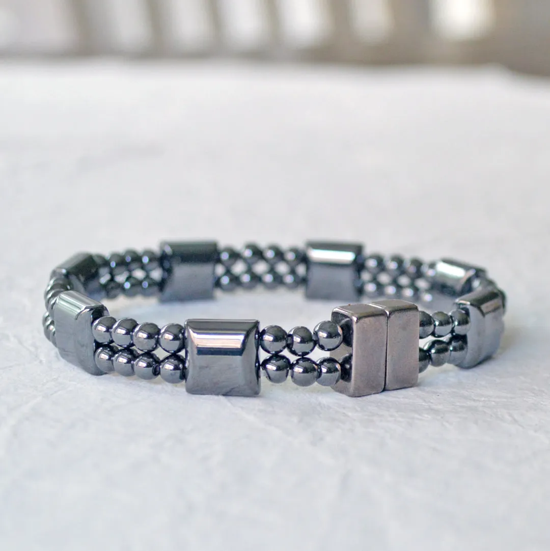 High Power Magnetic Double Strand Bracelet