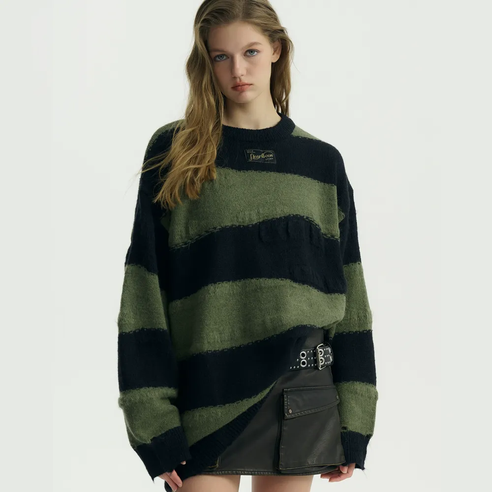 High Street Contrasting Stripes Sweater