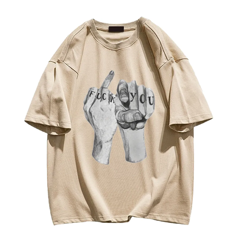High Street Finger Letters T-Shirt