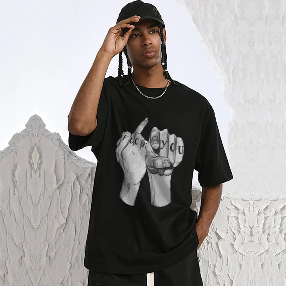 High Street Finger Letters T-Shirt