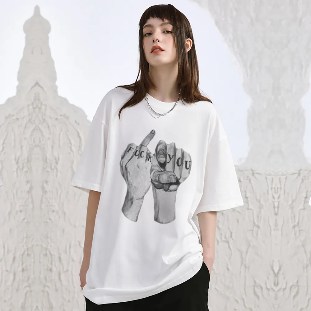 High Street Finger Letters T-Shirt