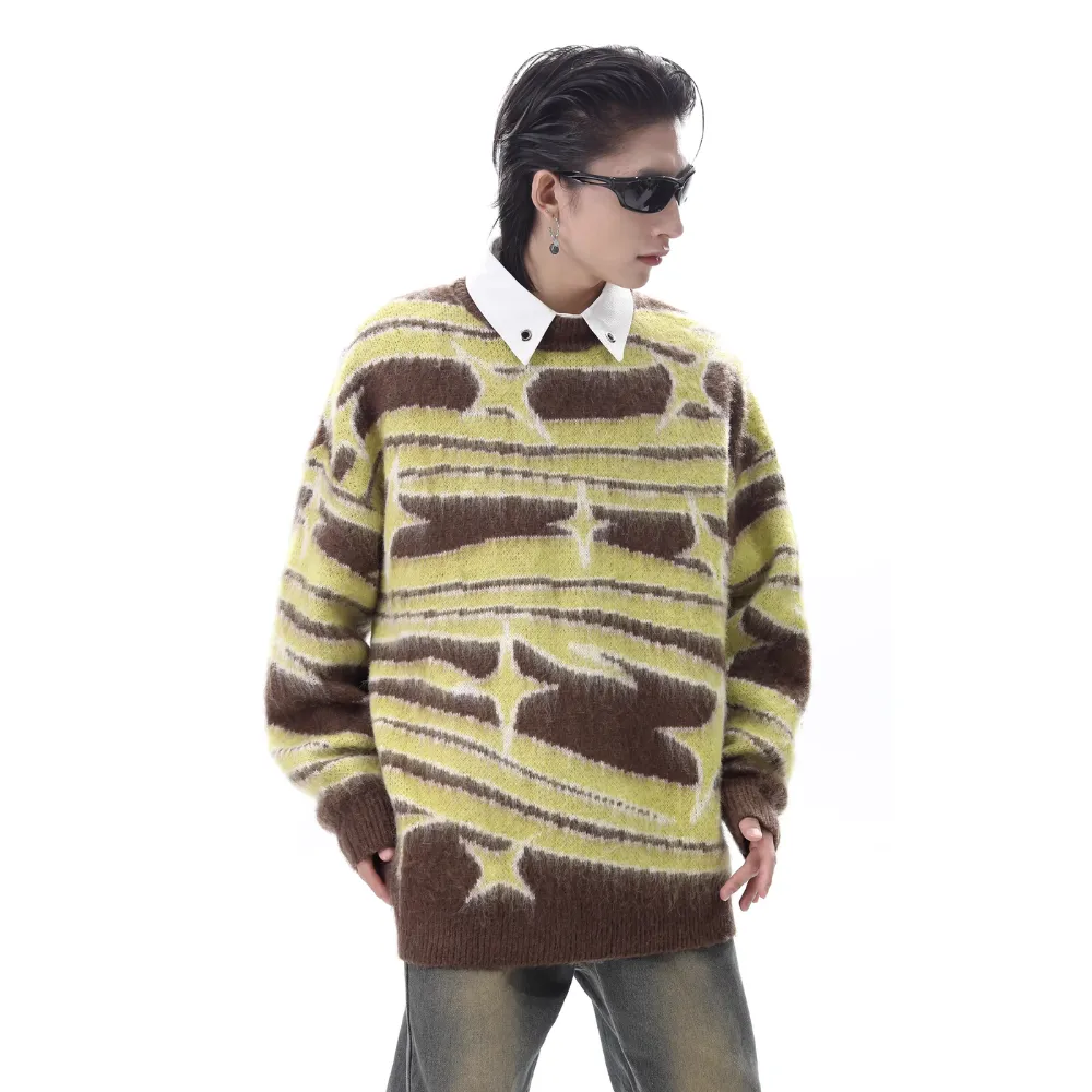 High Street lines Star Sweater