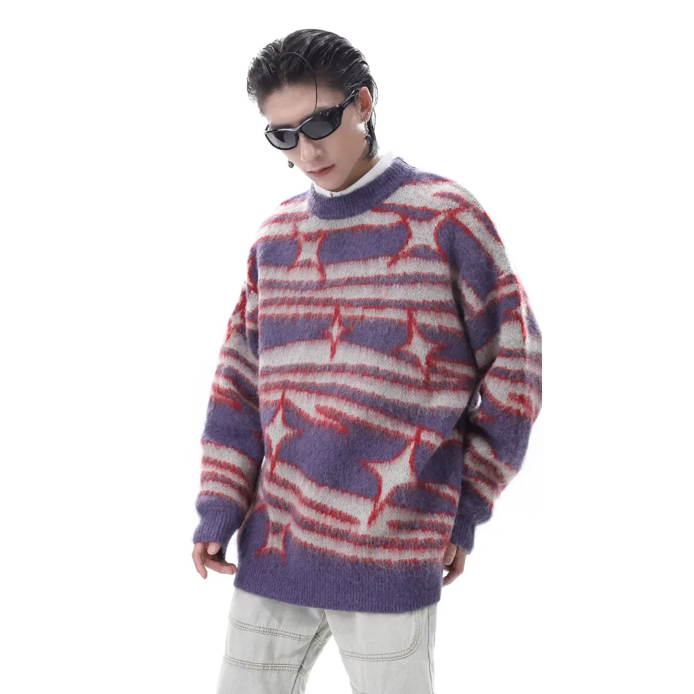 High Street lines Star Sweater