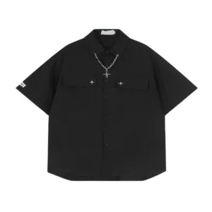 High Street Necklace Shirt