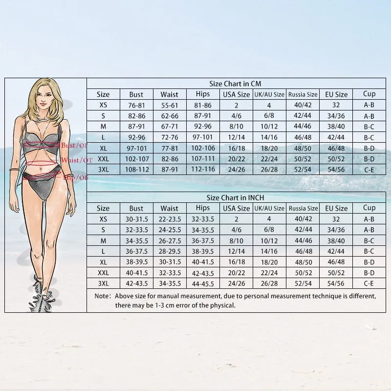 High Waist Bikini Print