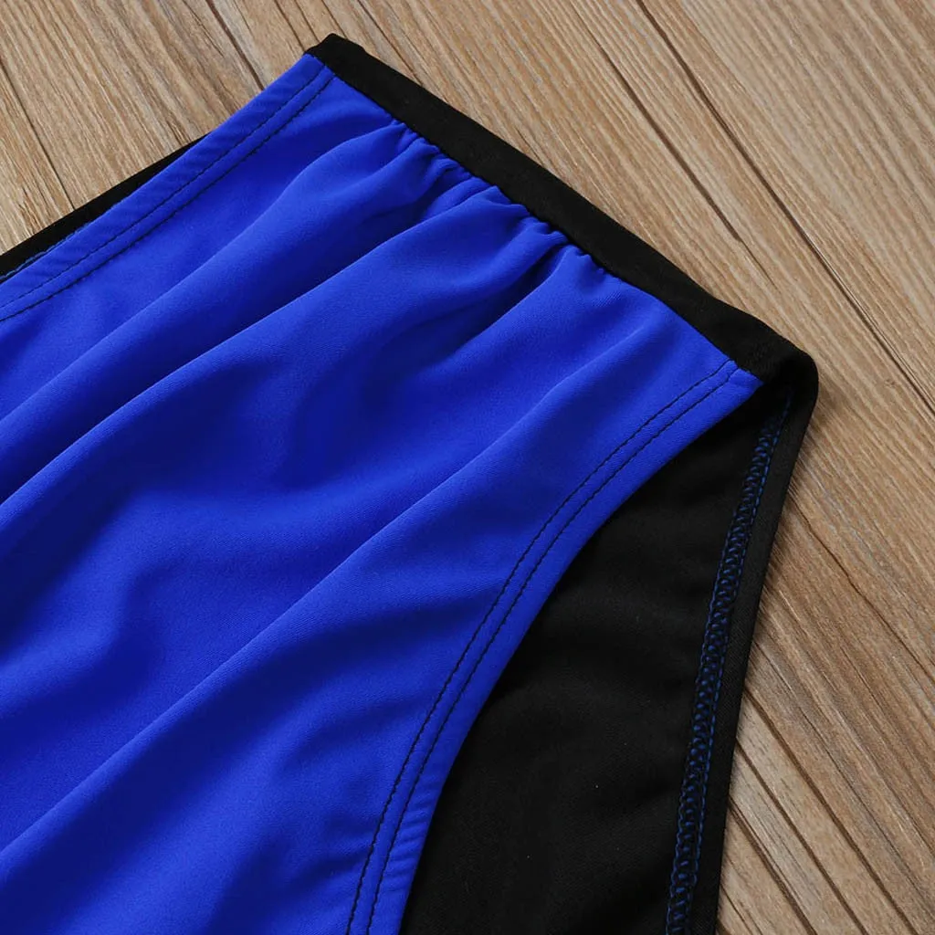 High Waist Padded Push-up Bikini Set Swimsuit Suit