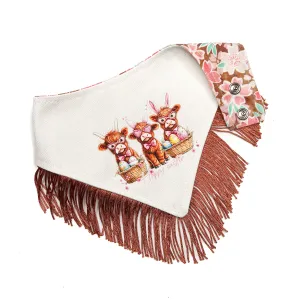 Hop-a-doodle-moo Graphic Scoop Bandana