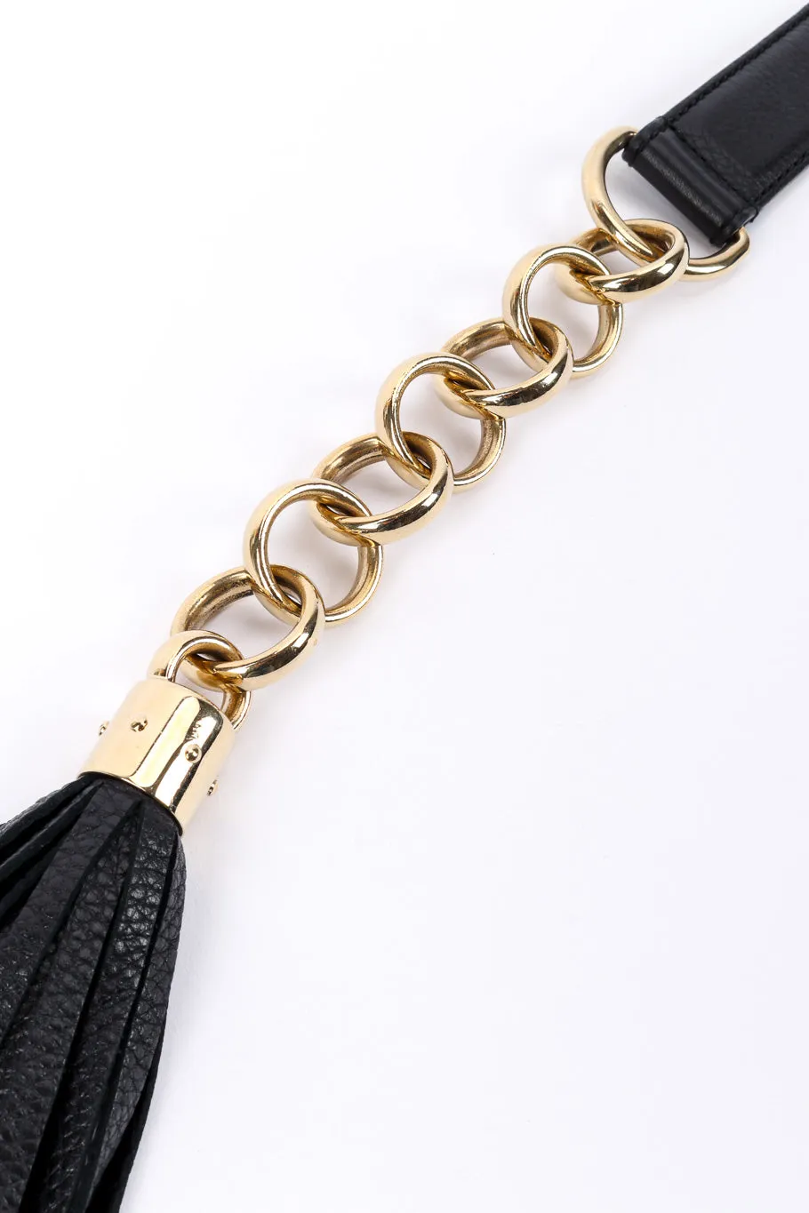 Horsebit Tassel Belt