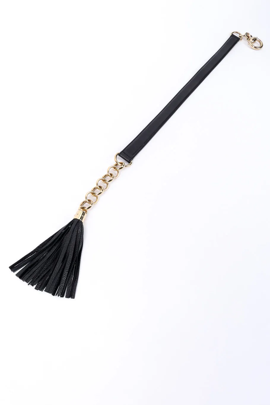 Horsebit Tassel Belt