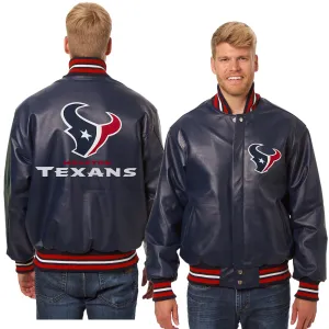 Houston Texans Full Leather Jacket