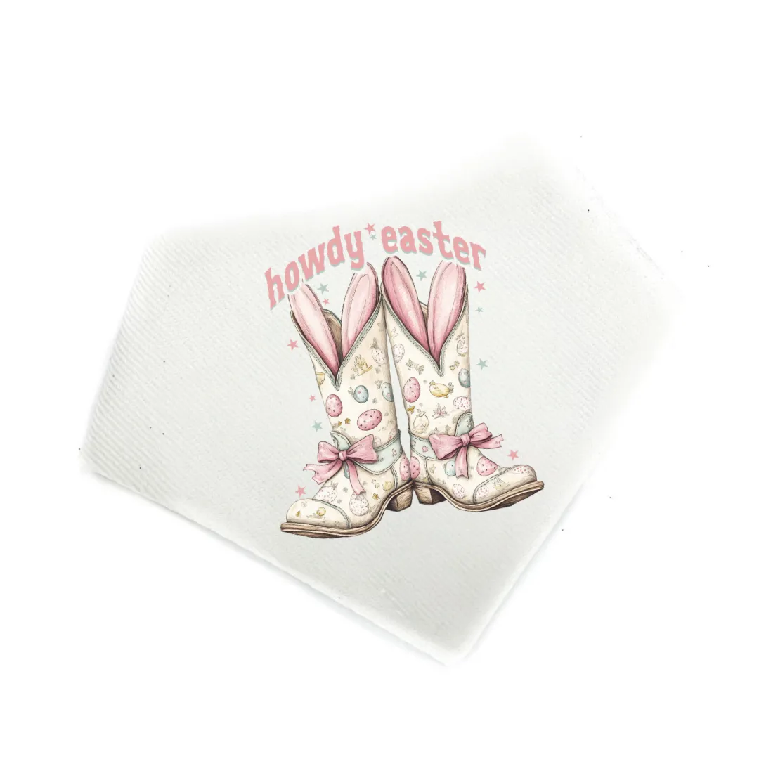 Howdy Easter Graphic Scoop Bandana