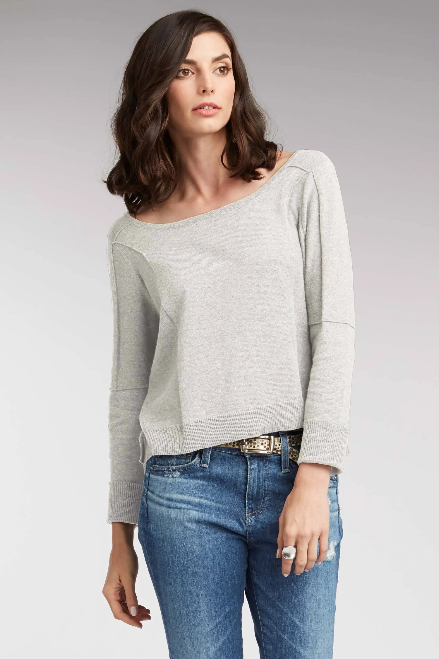 Indigenous Cropped Knit Pullover Final Sale