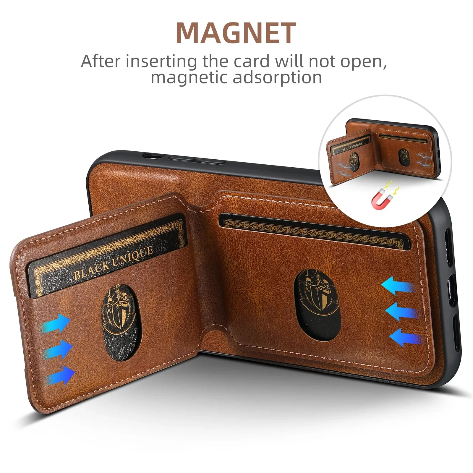 iPhone Leather Wallet Case