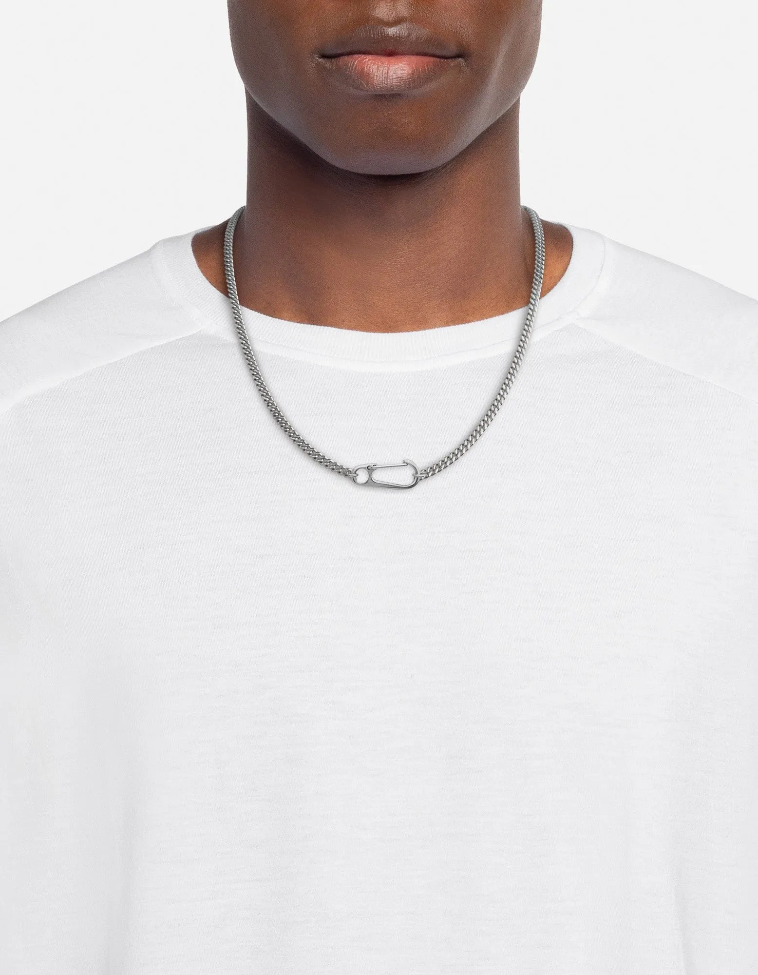 Ira Chain Necklace, Sterling Silver