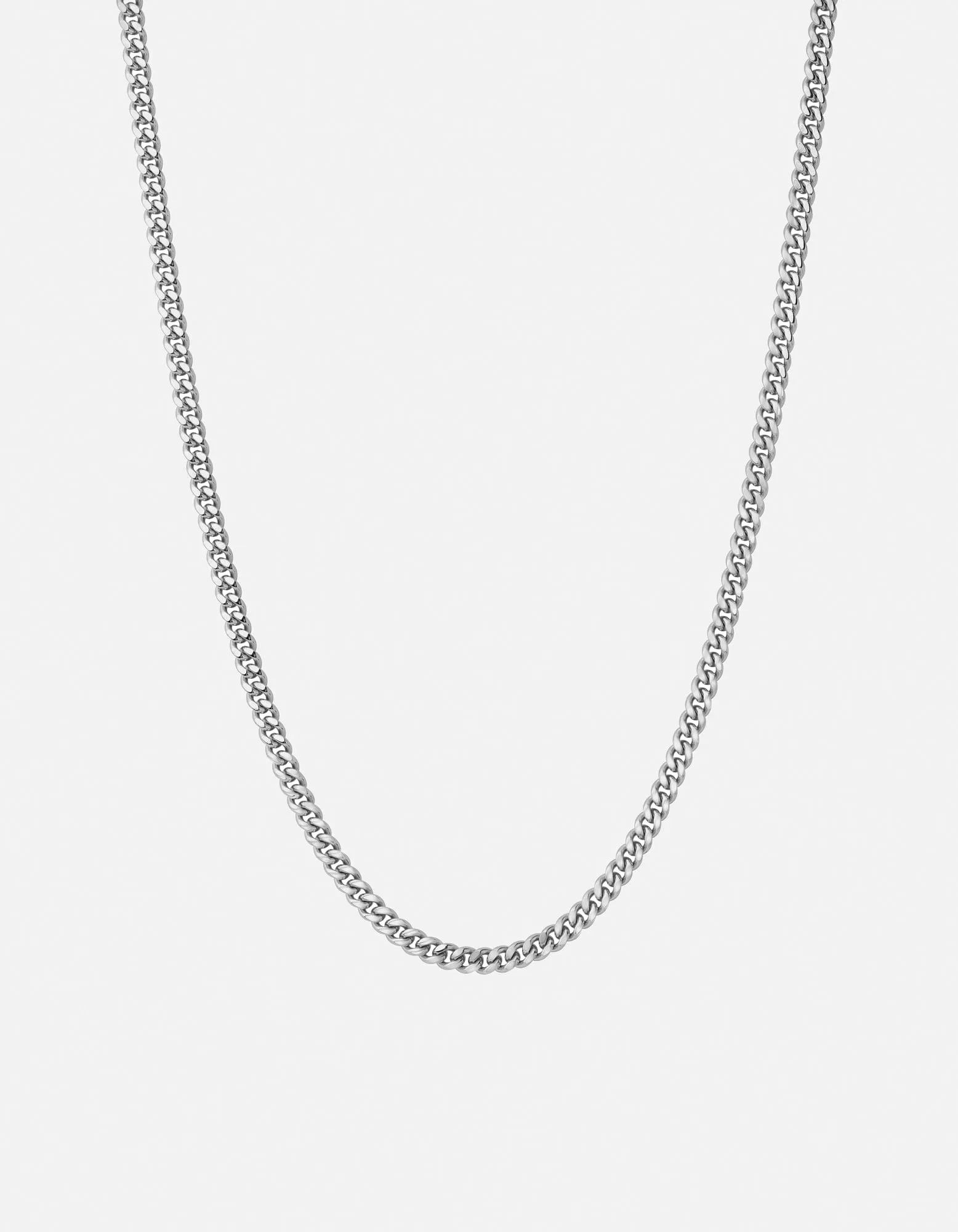 Ira Chain Necklace, Sterling Silver
