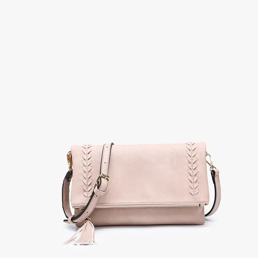 Isadora Whipstitch Crossbody - Mauve