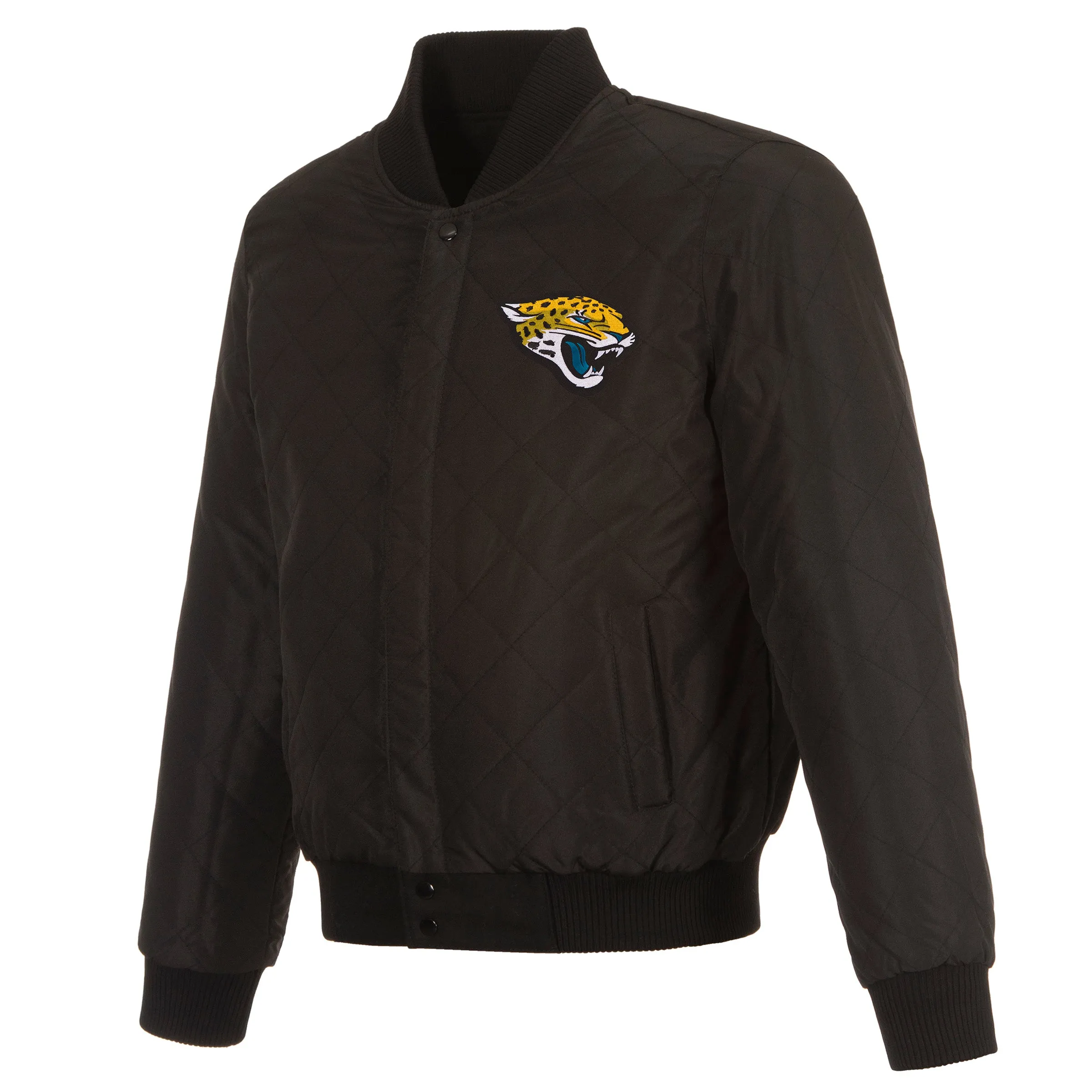 Jacksonville Jaguars Reversible Wool and Leather Jacket