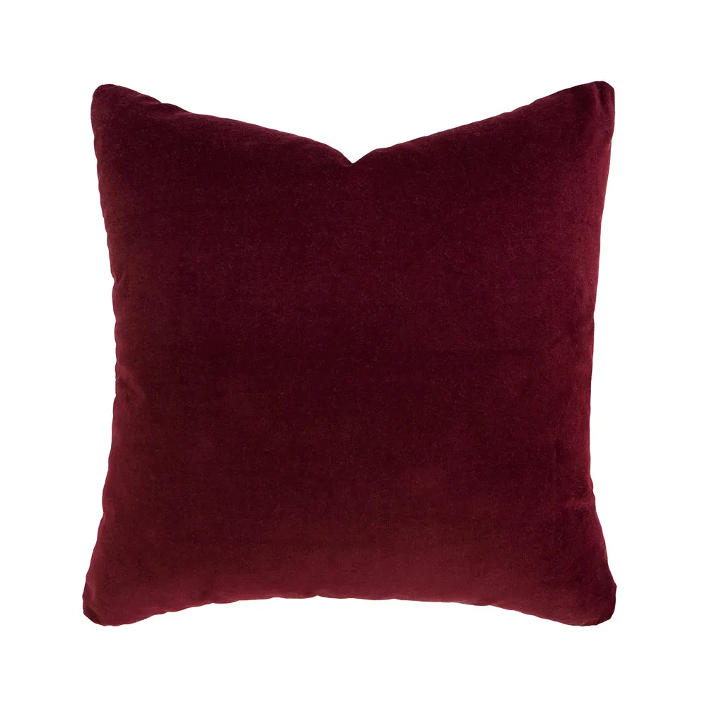 Jax Square Cushion - Berry