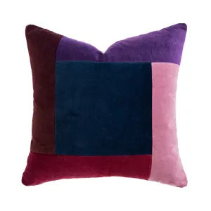 Jax Square Cushion - Berry
