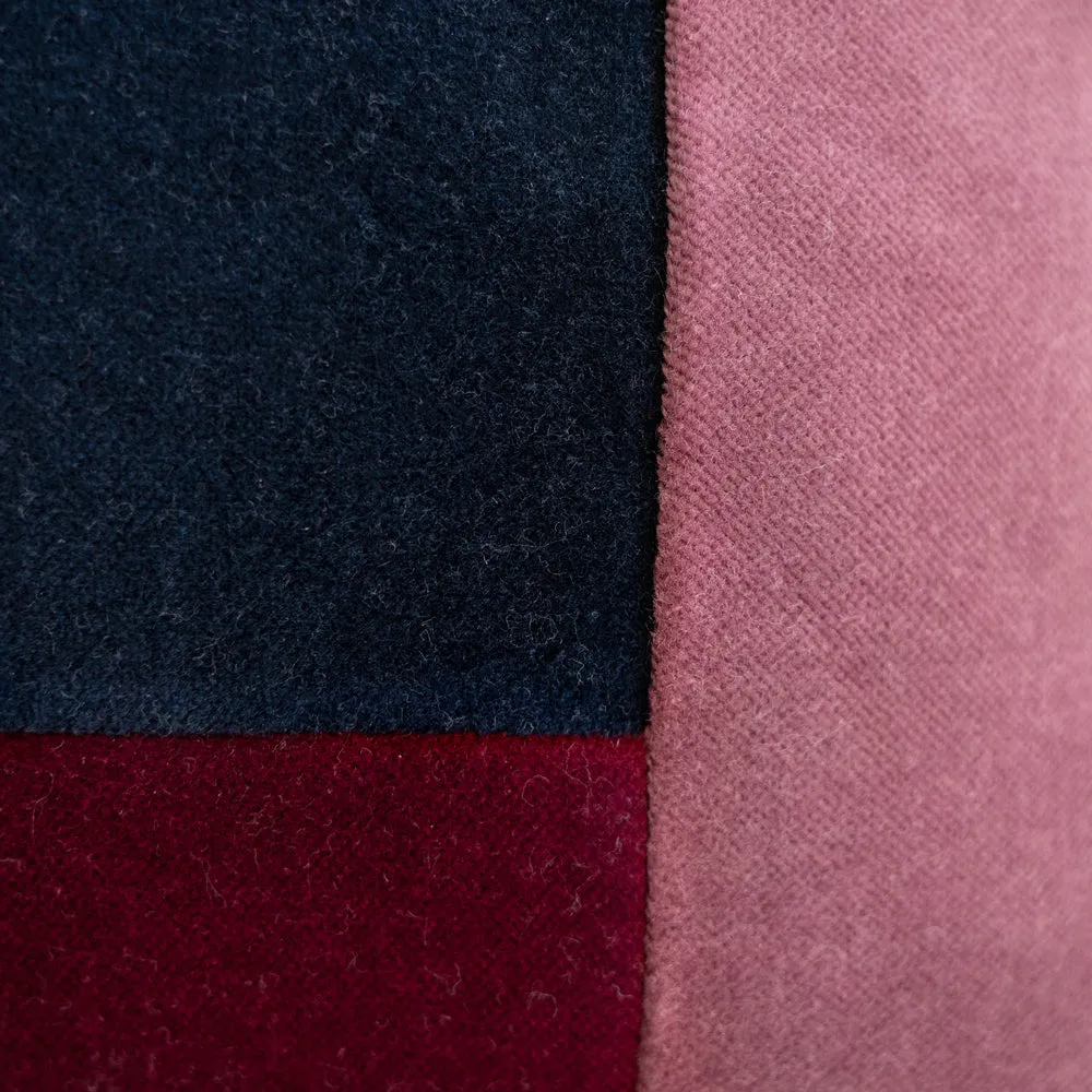 Jax Square Cushion - Berry