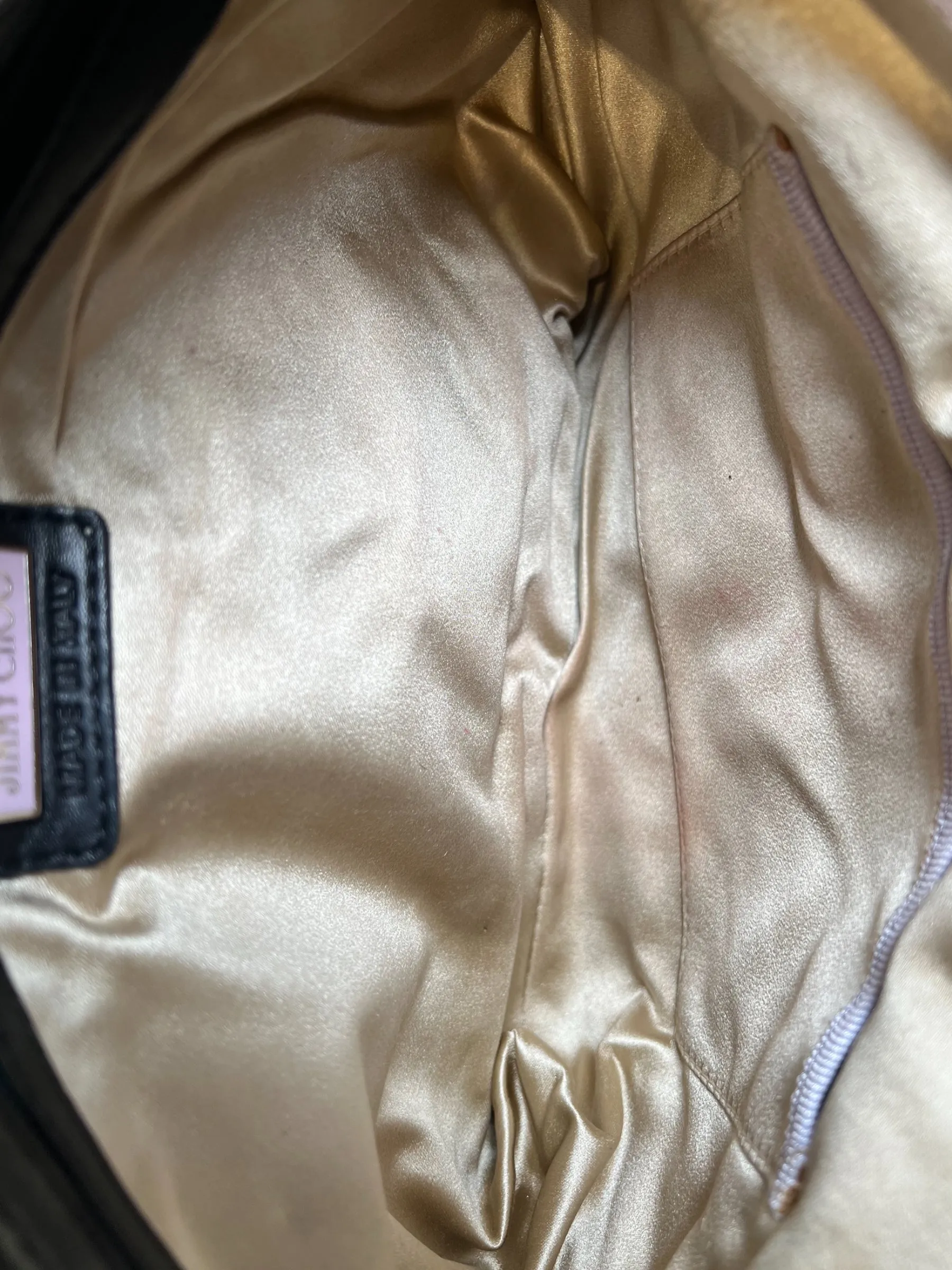Jimmy Choo Black Leather Clutch
