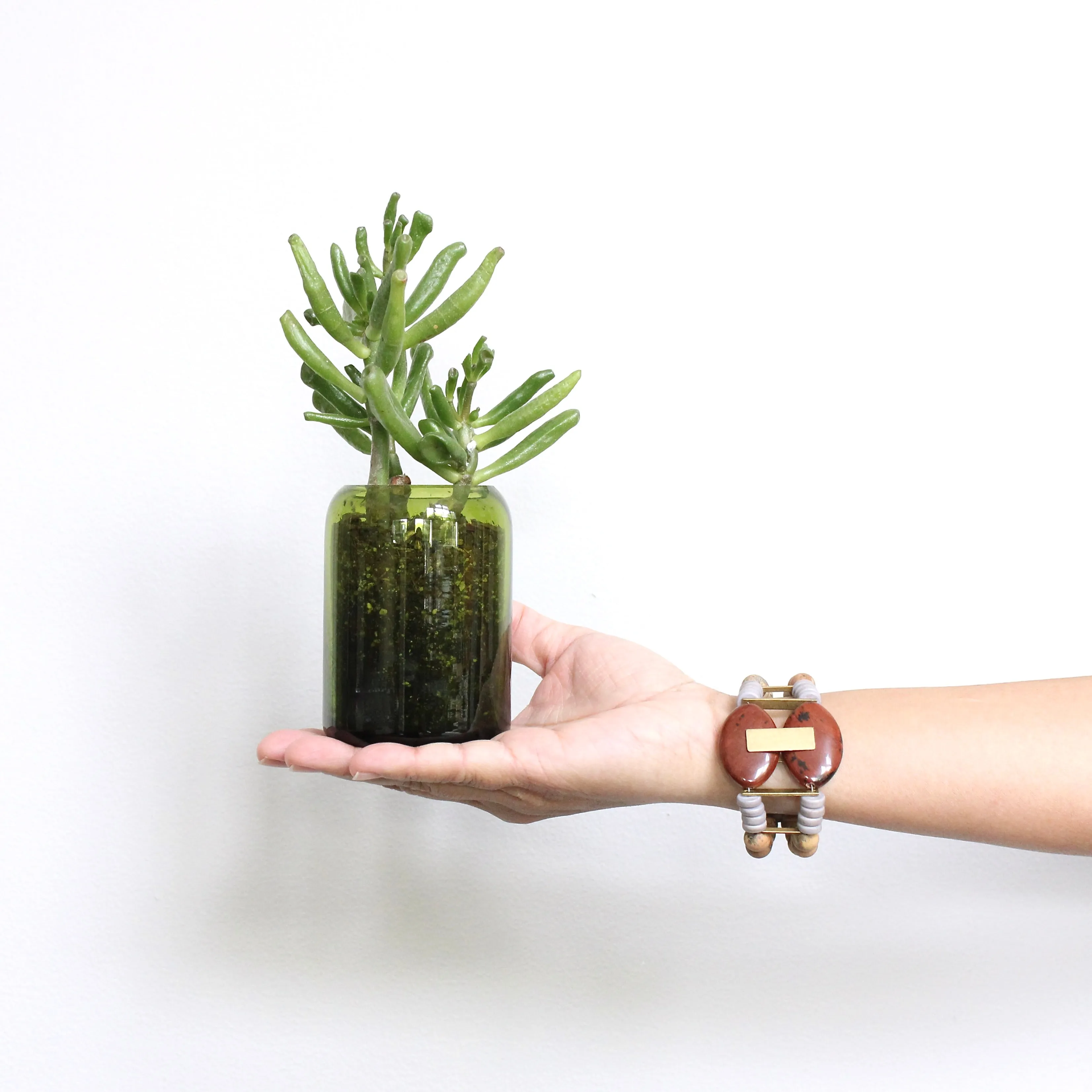 JLTB04 jasper cuff bracelet