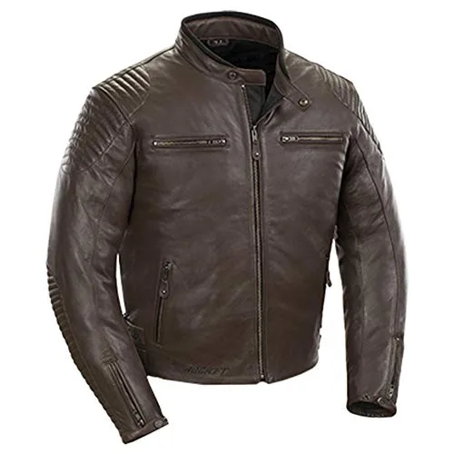 Joe Rocket Men’s Sprint TT Black Leather Jacket