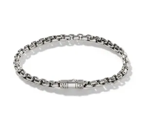 John Hardy Sterling Silver Box 4.8MM Chain Bracelet